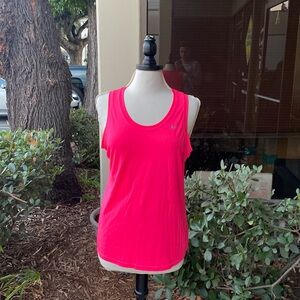 Nike- dri-fit - woman’s tank top, hot pink in size XL